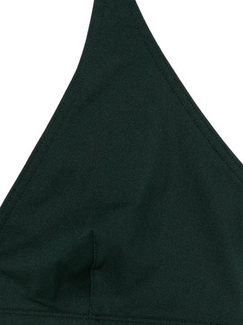 ERES triangle-design bikini - Green