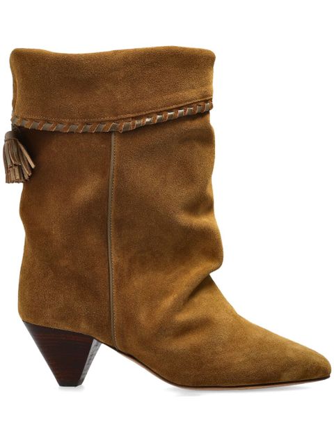 ISABEL MARANT 55mm Dalby boots - Brown - zdjęcie produktu nr 1