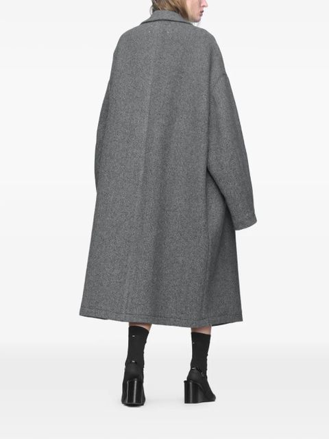 Maison Margiela single-breasted coat - Grey