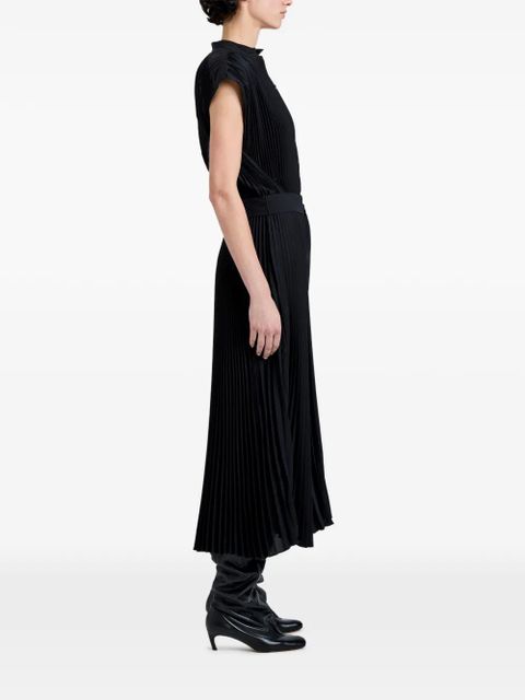 Proenza Schouler Farah pleated midi dress - Black