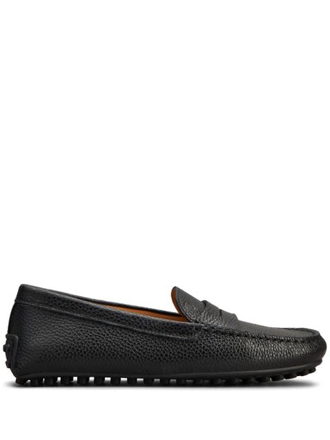 Tod's Gommino grained-leather loafers - Black - zdjęcie produktu nr 1