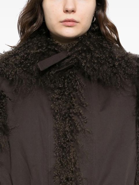 LEMAIRE single breasted coats - Brown