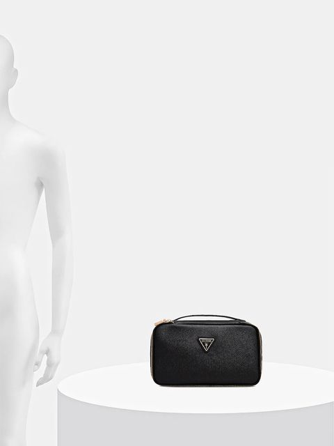 Guess kosmetyczka NOROM kolor czarny TWSN90 91045