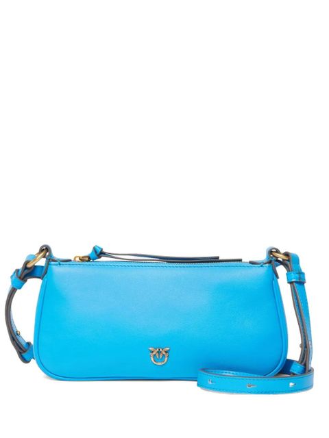 PINKO leather crossbody bag - Blue - zdjęcie produktu nr 1