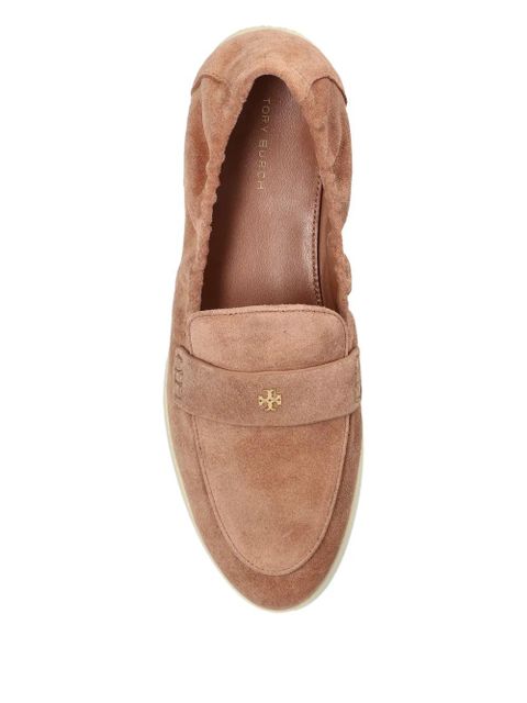 Tory Burch suede loafers - Pink