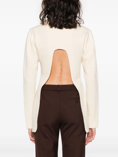 Jil Sander roll-neck wool jumper - Neutrals - zdjęcie produktu nr 2