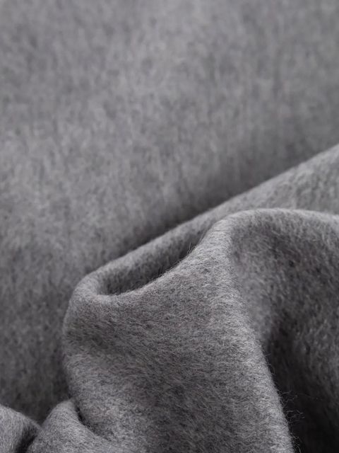 Max Mara fringed cashmere scarf - Grey - zdjęcie produktu nr 2