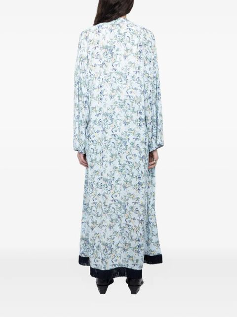 Zadig&Voltaire silk coat - Blue