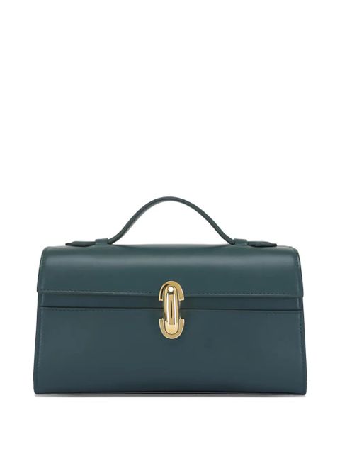 Savette Symmetry logo-detail tote bag - Green - zdjęcie produktu nr 1