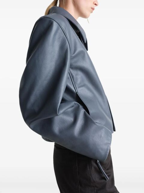 LEMAIRE cropped jacket - Blue - zdjęcie produktu nr 2