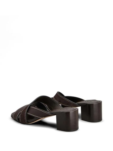 Tod's cross-strap sandals - Brown