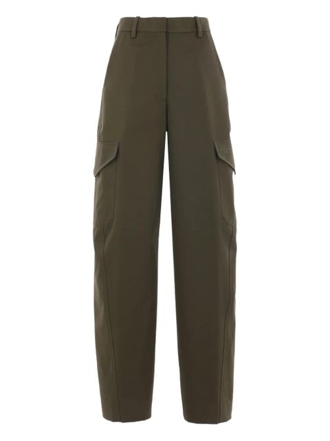 Givenchy embroidered-logo cargo trousers - Green - zdjęcie produktu nr 1