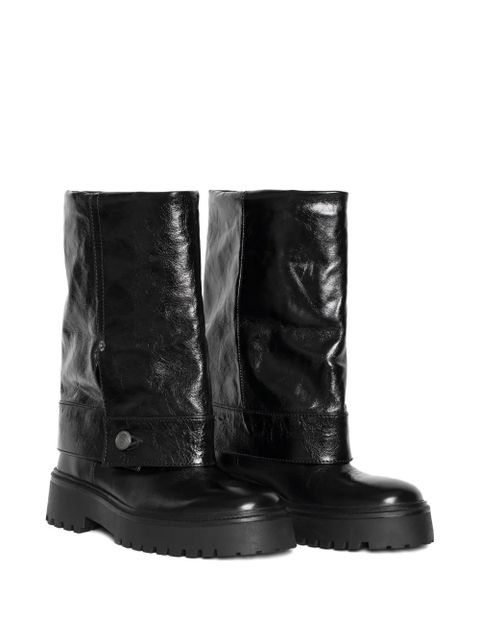 Zadig&Voltaire Angie leather ankle boots - Black