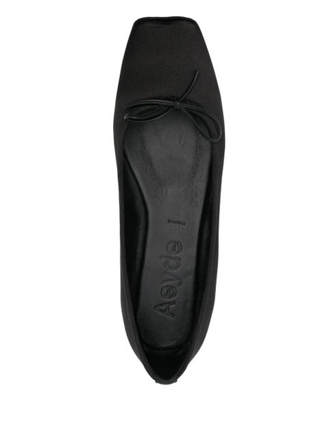 Aeyde Gabriella ballet flats - Black