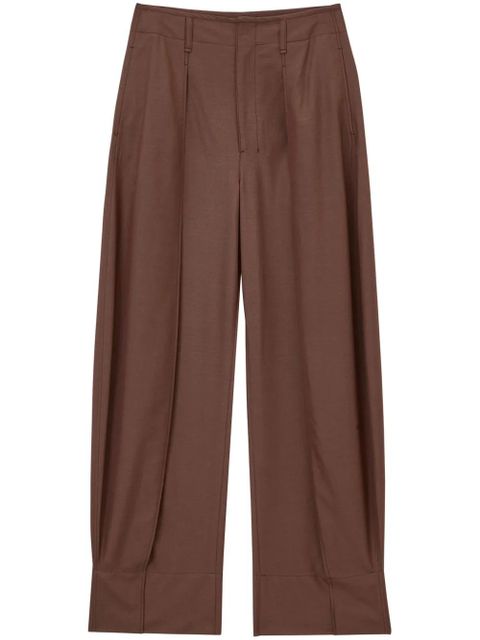 LEMAIRE curved tailored trousers - Brown - zdjęcie produktu nr 1