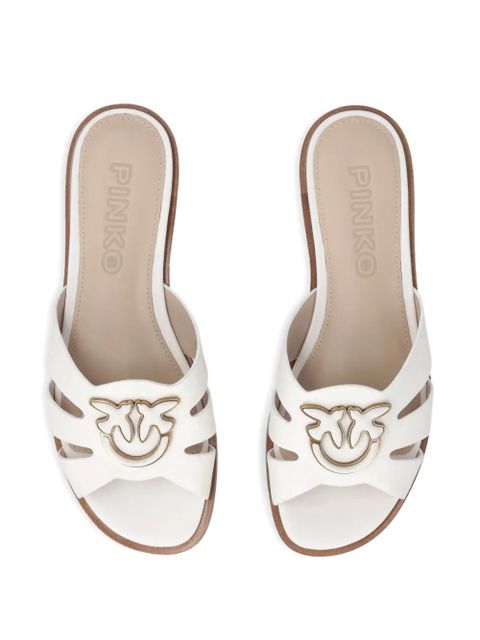 PINKO Love Birds sandals - White