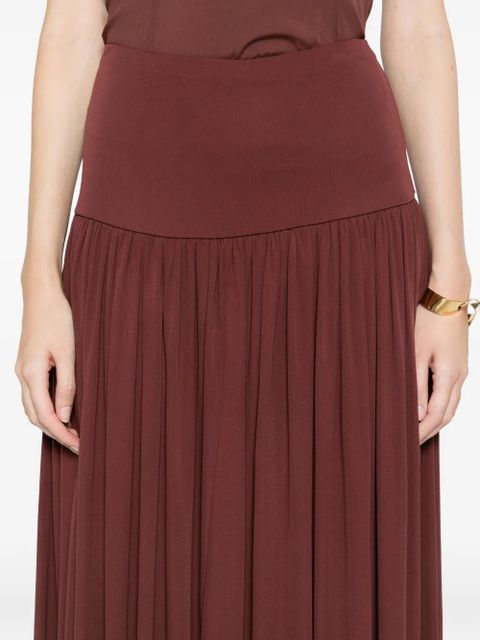 Aya Muse gathered maxi skirt