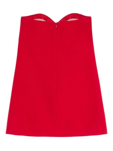 Valentino Garavani embroidered heart short dress