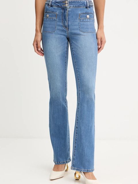 Morgan jeansy damskie medium waist PSASHA - zdjęcie produktu nr 1