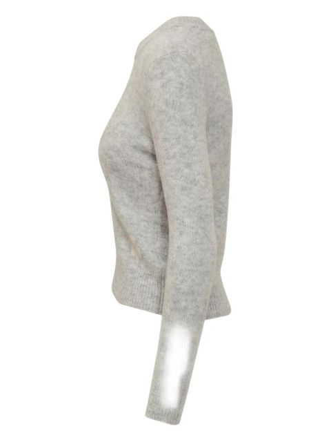 ISABEL MARANT isadora-gf ribbed cuffs JUMPER - Grey