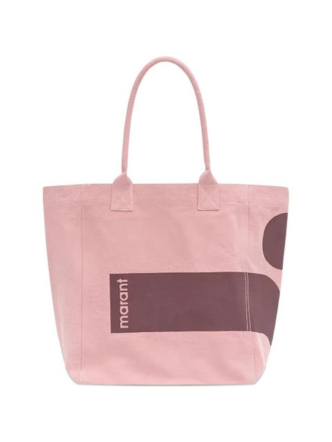ISABEL MARANT logo-detail tote bag - Pink
