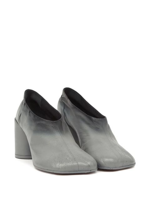 MM6 Maison Margiela leather pumps - Grey