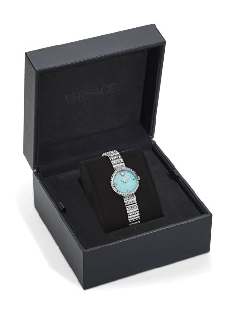 Versace petite Greca Goddess 28mm - Blue