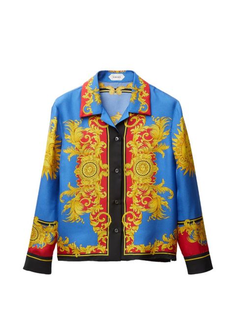 Versace printed shirt - Blue - zdjęcie produktu nr 1