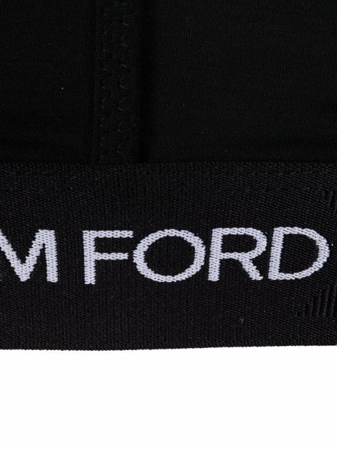 TOM FORD logo underband bralette top - Black - zdjęcie produktu nr 2