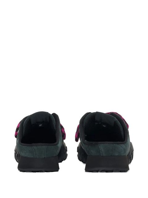 Marine Serre laces detail mules - Black