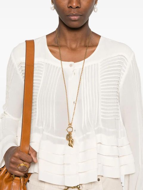 ISABEL MARANT Carolia blouse - Neutrals