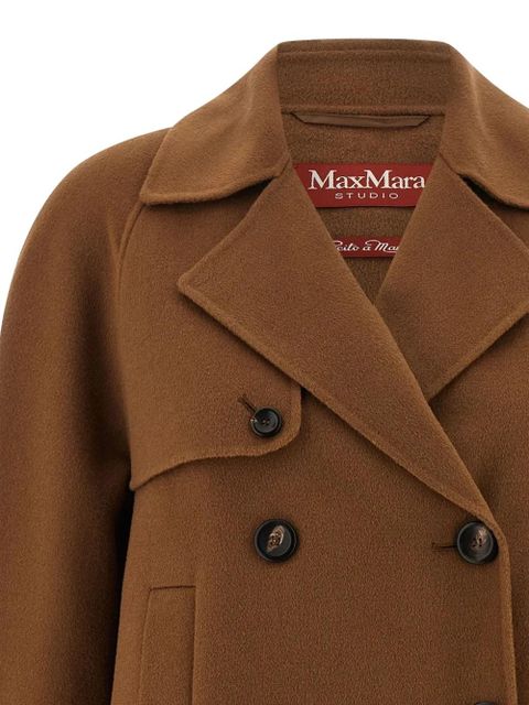 Max Mara Nupar double-breasted jacket - Brown