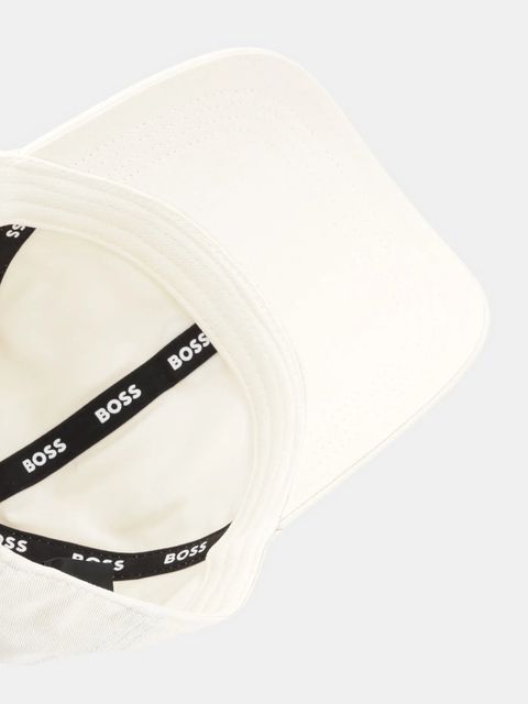 BOSS czapka z daszkiem bawełniana Ari-B-ICON