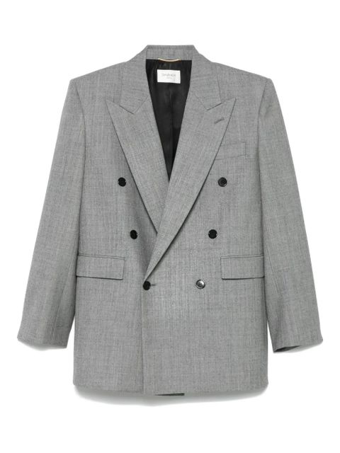 Saint Laurent wool blazer - Grey - zdjęcie produktu nr 1