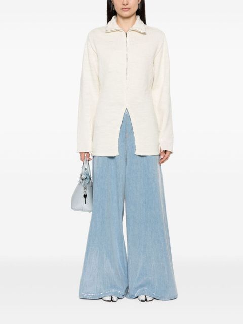 Maison Margiela high-neck jumper - White - zdjęcie produktu nr 2