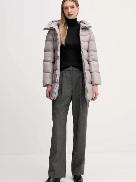 Hetrego kurtka puchowa HANNA kolor fioletowy zimowa oversize 8P602