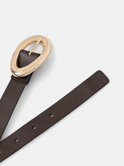 MICHAEL Michael Kors pasek damski kolor brązowy 29MKWB529006