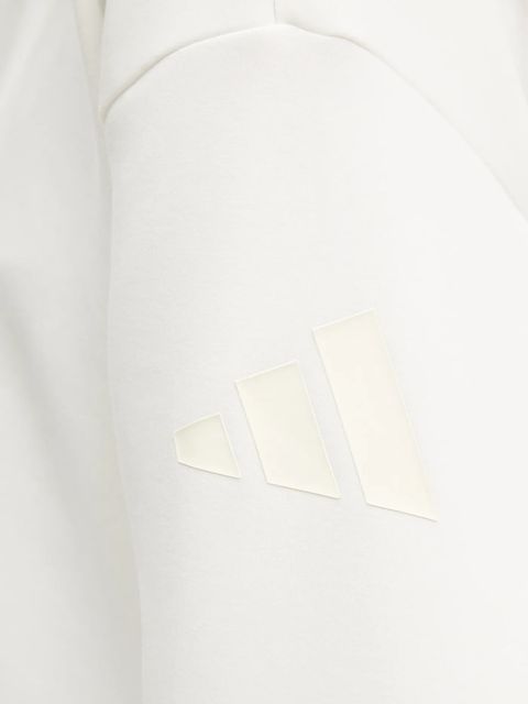 adidas bluza All SZN damska kolor beżowy gładka JV9907