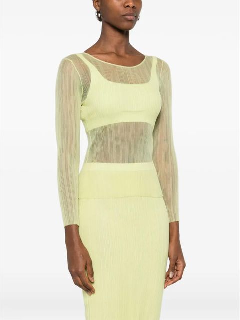 Simkhai Leonie ribbed top - Yellow