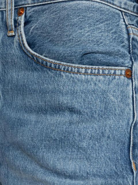 RE/DONE 70s Stove Pipe raw-cut jeans - Blue