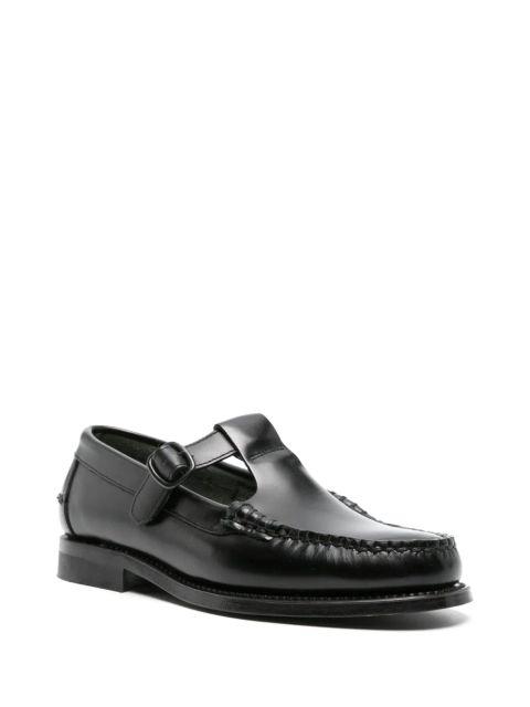 Hereu Alber leather loafers - Black
