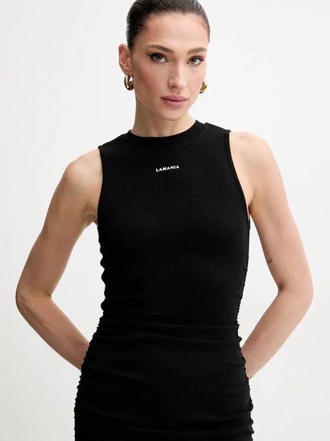 La Mania sukienka kolor czarny mini dopasowana TASH.3 - zdjęcie produktu nr 2