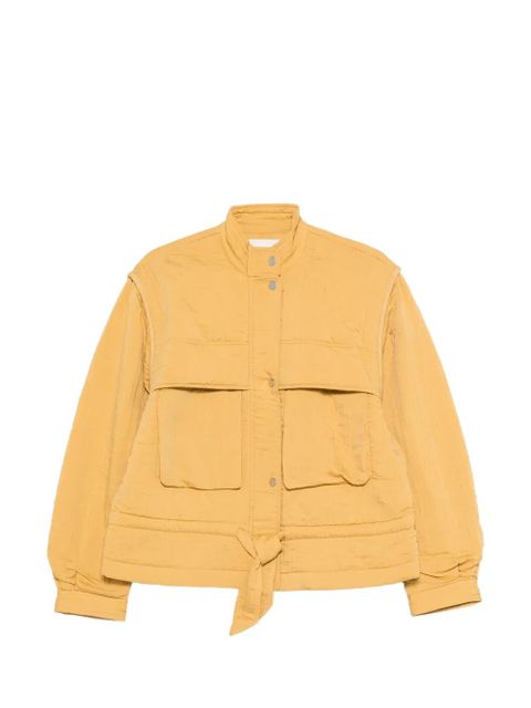 MARANT ÉTOILE Blandina flap pocket tie jacket - Yellow - zdjęcie produktu nr 1