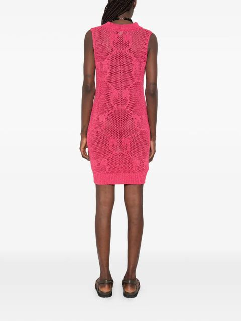 PINKO V-neck mini dress