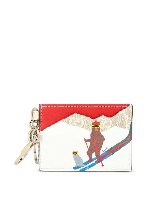 Gucci patterned keychain - White - zdjęcie produktu nr 1