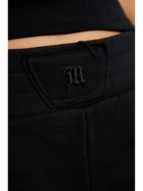MISBHV logo-embroidered track trousers - Black
