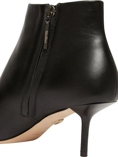 Max Mara pointed boots - Black