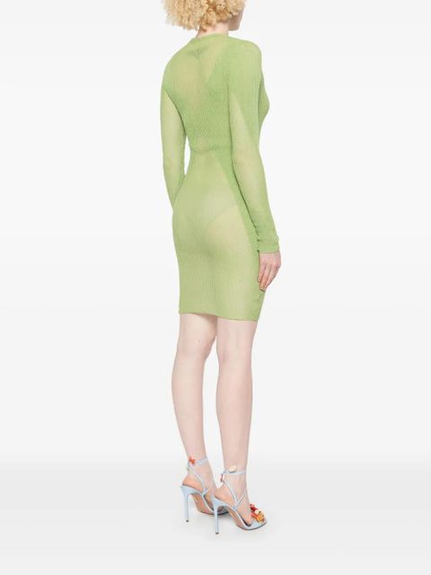 Isa Boulder knitted mini dress - Green - zdjęcie produktu nr 2