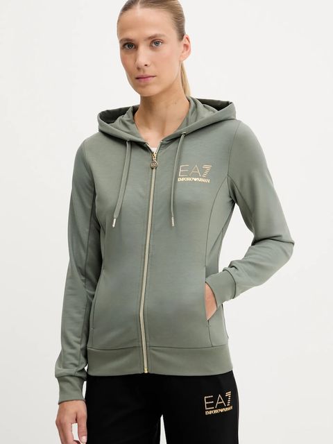 EA7 Emporio Armani dres damski kolor zielony TJ9RZ.8NTV51