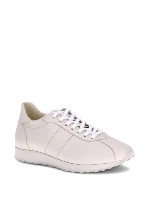 The Row leather lace-up trainers - Neutrals - zdjęcie produktu nr 2